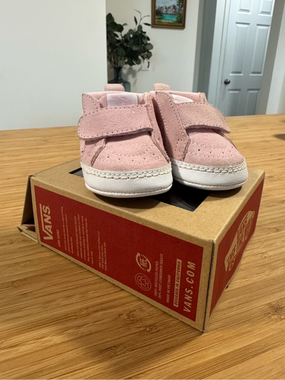Vans - Infant Sk8-Hi Crib Shoe - Sz 2 (6-12 weeks) NB